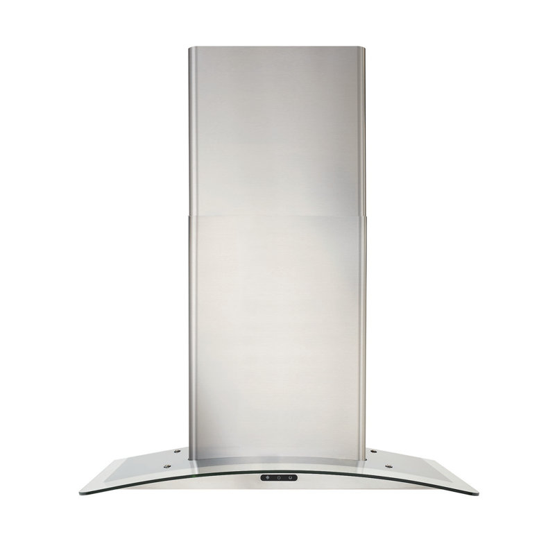Broan NuTone 30" Steel 400 CFM Ductless (Non-Vented) Wall Range Hood with Aluminum Filter