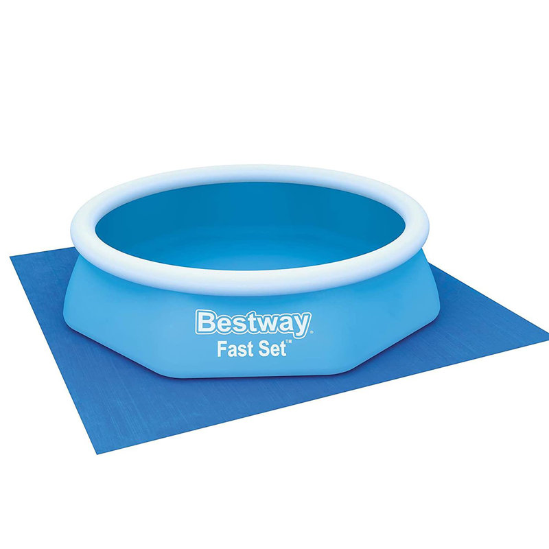Bestway Flowclear Pool Floor Protector Square Ground Sheet 274x274 Cm, Blue