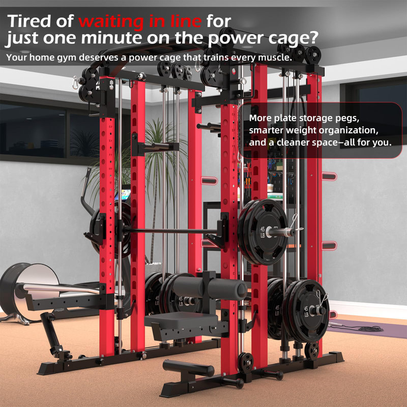 Cage à la maison Power Squat Rack Cage