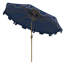 Parasol de terrasse de 9 pi avec bouton poussoir inclinable et manivelle Outsunny-1891468490