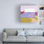 Art mural sur toile tendue - Carol Young «Pastoral Barn» pour décoration de salon, de chambre à coucher ou de bureau - 35 x 35