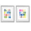" Colour Melt I-Framed 2 Piece Set - Black " 2 - Pieces