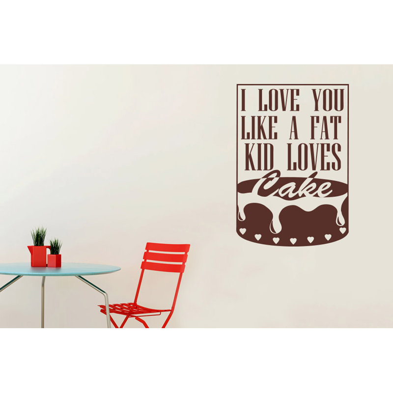 Non-Wall Damaging Wall Decal, Large, Brown