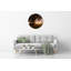 Jorjeta Glass Wall Clock