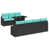 Coussin bleu / cadre noir est en rupture de stock