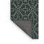 Vert géométrique/Tapis décoratif blanc-554373130