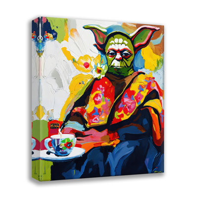 Yoda  Giclee on Gallery Wrapped Canvas