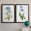 «Blue Lived Botanical I», ensemble de 2 reproductions d'art sur toile encadrées-61455435-61455439