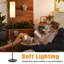 Lampe sur pied 64 "avec abat-jour en lin pour chambre à coucher, lampe sur pied minimaliste-1538087282-1538087285