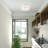 Flaire Fabric Semi Flush Mount-407736341-407736340