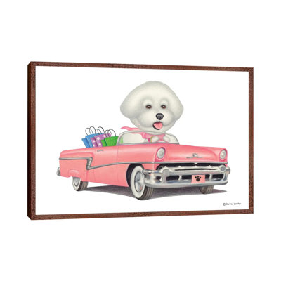 Bichon Frise - Print on Canvas