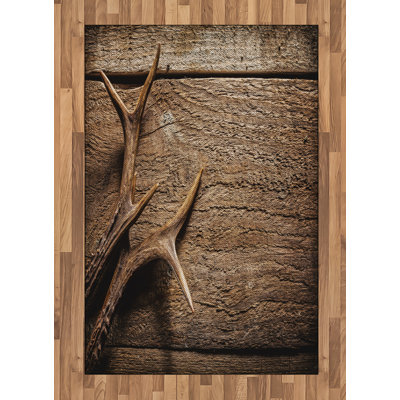 Lilian Animal Print Hand Woven Area Rug