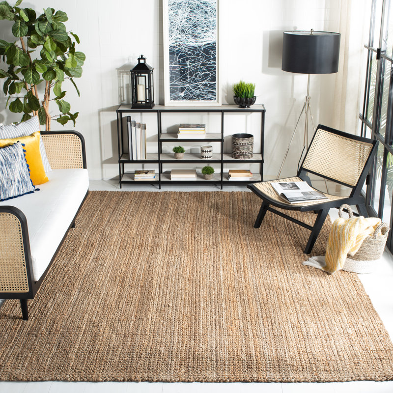 Jute / Sisal Hand Woven Area Rug, Rectangle 244 x 305 cm