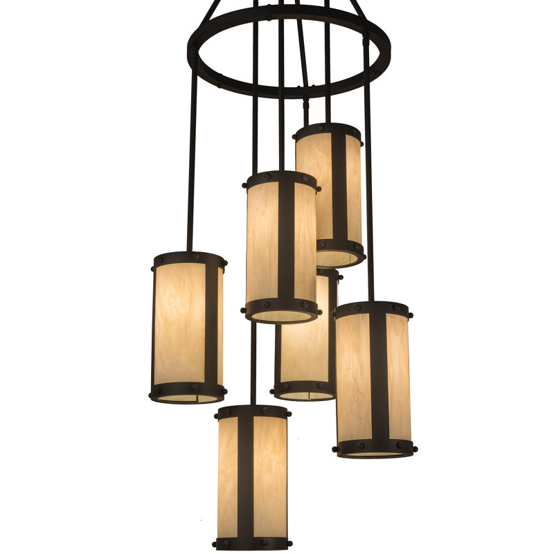 Cartier 6 - Light Chandelier