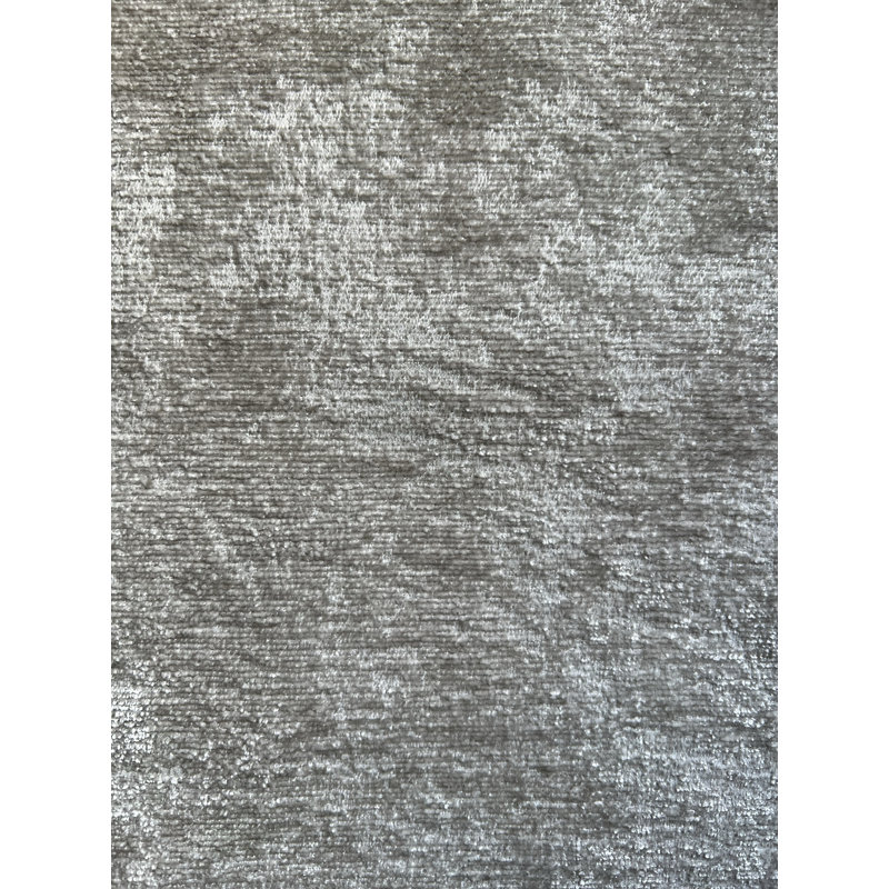 Vicky Chenille Fabric, Silver