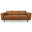Canapé modulaire en cuir véritable Chase faisant face à la gauche-125731459