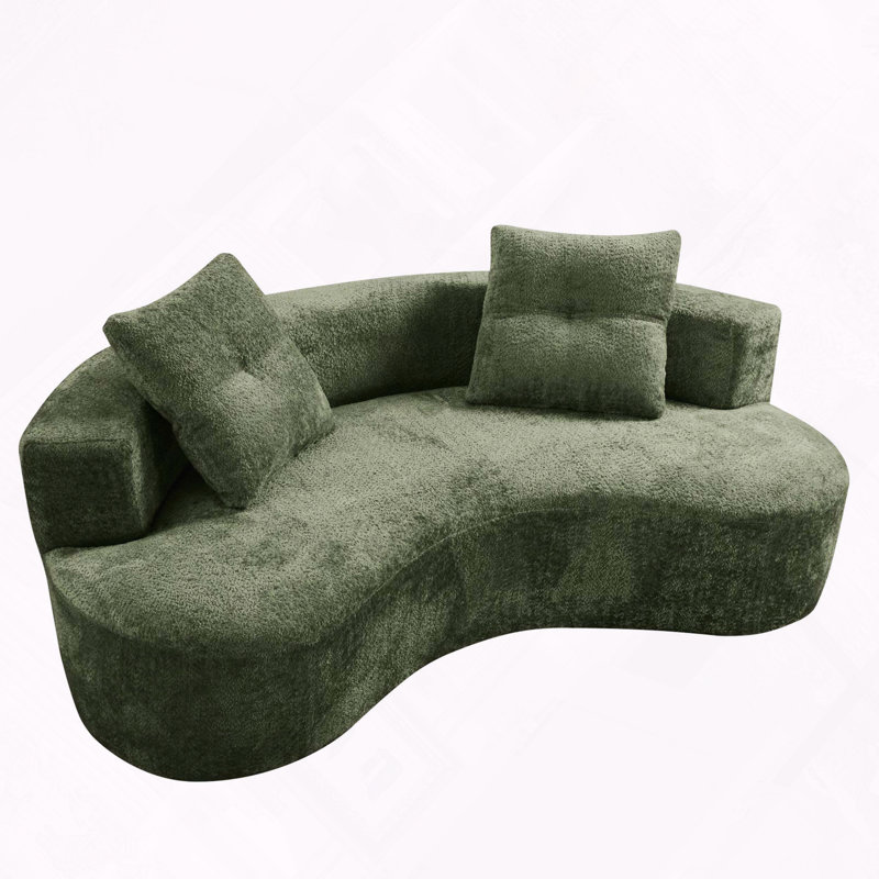 Coussins de salon rembourrés, Vert