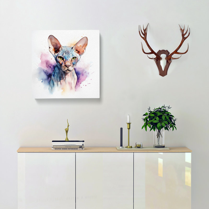 Modern Wall Art - Wrapped Canvas, 35cm H x 35cm W