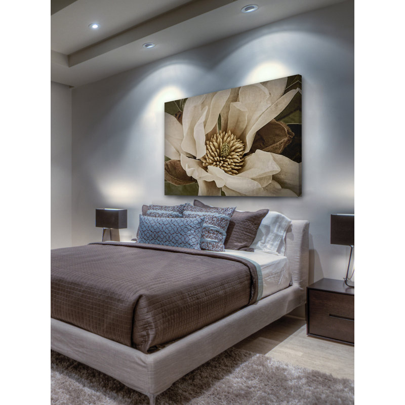 Classic Magnolia II - reproduction sur toile, H 30 po x l 45 po x p 1,5 po