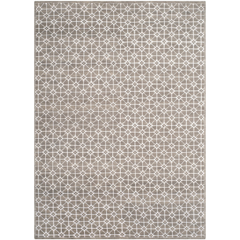 Keiondre Hand-Knotted Wool Light Brown Rug
