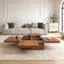 Table basse carrée en placage-939057128
