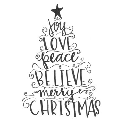 Oh Merry Christmas Tree Deux