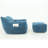 Corduroy Fabric Bean Bag Chair-1453732524