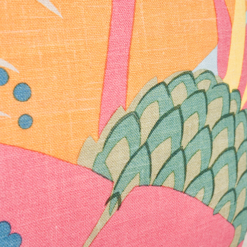 Ananas Square Linen Pillow Cover & Insert