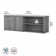 Bush Business Furniture Studio C Low Storage Cabinet with Doors and Shelves