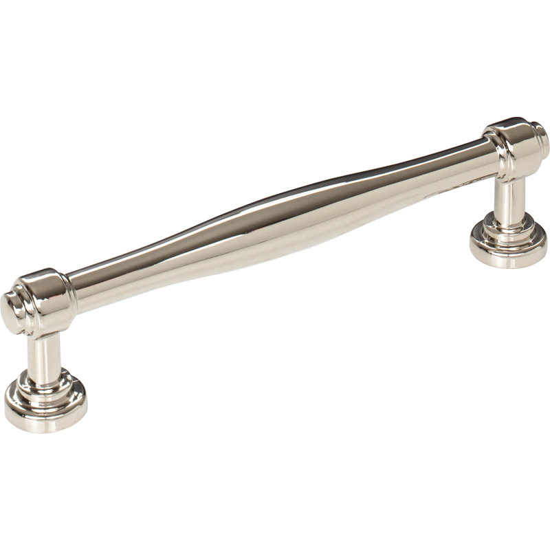 Ulster Bar Pull, Polished Nickel, 5 1/16" Center to Center