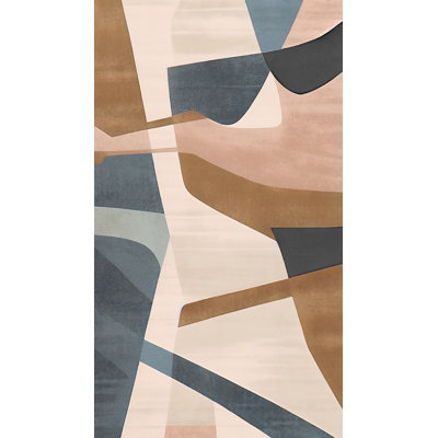 Canyon Strata Blue Wall Mural
