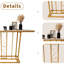 Ahsoka 40cm Stone Top Console Table