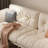Beige Polyester 3 - Piece Living Room Set
