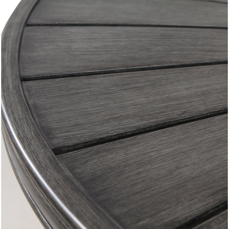 Table de foyer d'extérieur au propane 25 H x 52 W, Brun