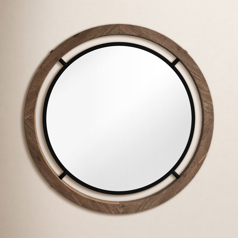 Miroir d'appoint Smita, 24,3 po x 24,3 po