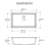 HIGOLD 30'' L Single Bowl Quartz Kitchen Sink, Undermount Farmhouse Workstation -122512348