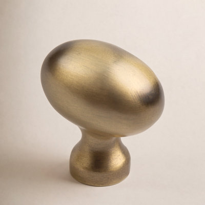 Classic 1 1/8" Length Oval Knob
