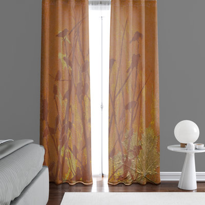 Sharonica Semi Sheer Curtain Pair