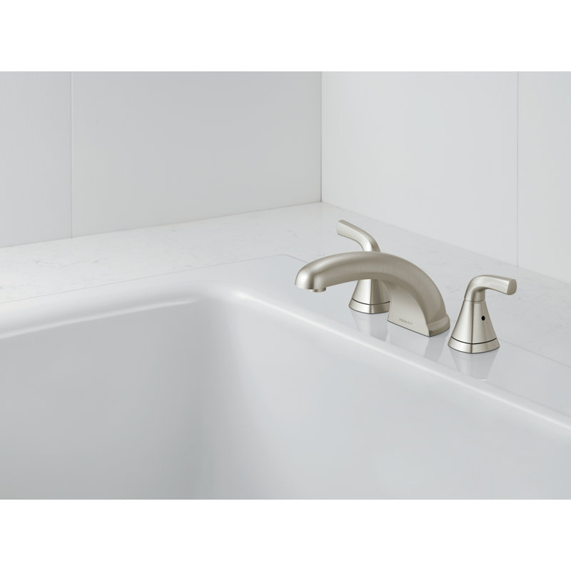 Ensemble de garniture de baignoire romaine, Nickel brossé