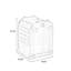 Creative and cute bear solid wood cosmetics storage rack Multi-layer storage rack Rotating desktop cosmetics storage box