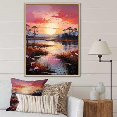 " Lakeside Sunrise Tranquility I "