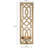 Hosley Set of 2 Metal Gold Wall Sconce 16.5 Inch High - Your Choice of Colors/Design. Great Wall Decor Ideal Gift for Wedding Party Spa Home Decor O5