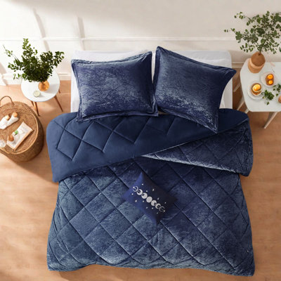 Ensembles de literie luxueux pour lit simple / simple TG, polyester hypoallergénique, matelassage à losanges moderne