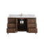 Meuble-lavabo simple 60 po avec plateau Atlanta-101628770