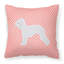 Coussin décoratif intérieur/extérieur carré bedlington terrier-22326058-22326062