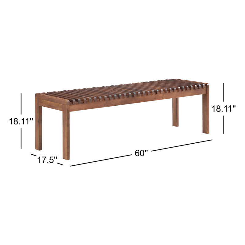 Bench, Walnut