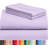 Luxclub 4 PC Lavender Queen Silky Soft Cooling Extra Deep Pocket Performance Sheet Set-123418269-134223516