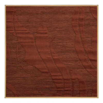 Tapis abstrait lavable à la machine
