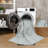 GLN Rugs Contemporary Collection - Machine Washable Modern Area Rug, Contemporary Washable Rug, Non Slip Area Rug, Abstract Living Room Rug, Bedroom Rug, Bathroom Rug (Gray Rug)-2120400003