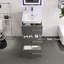 Meuble-lavabo simple 20 po avec plateau en porcelaine Marlaya-1780227957